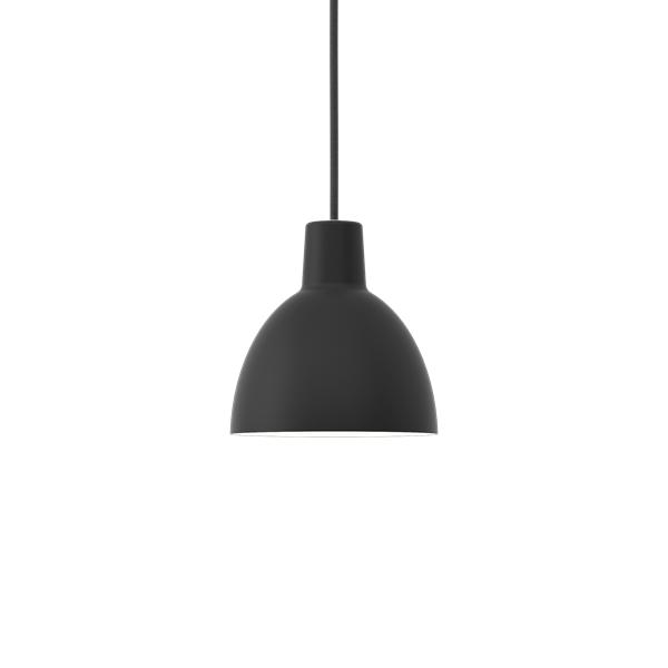 LOUIS POULSEN lampe à suspension TOLDBOD Ø 17 cm (Noir - Allumino)