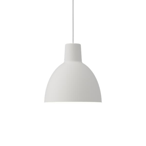 LOUIS POULSEN lampe à suspension TOLDBOD Ø 25 cm (Blanc - Allumino)