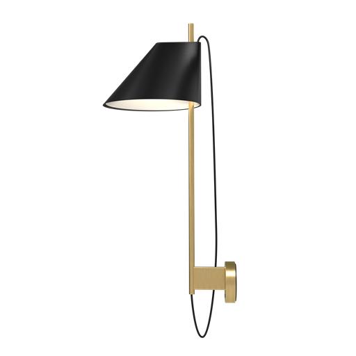 LOUIS POULSEN lampe murale applique YUH (Laiton / Noir - Aluminium et métal)
