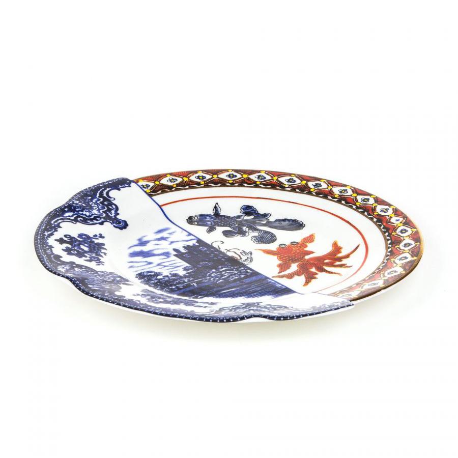 SELETTI set of 6 dinner plates HYBRID ISAURA