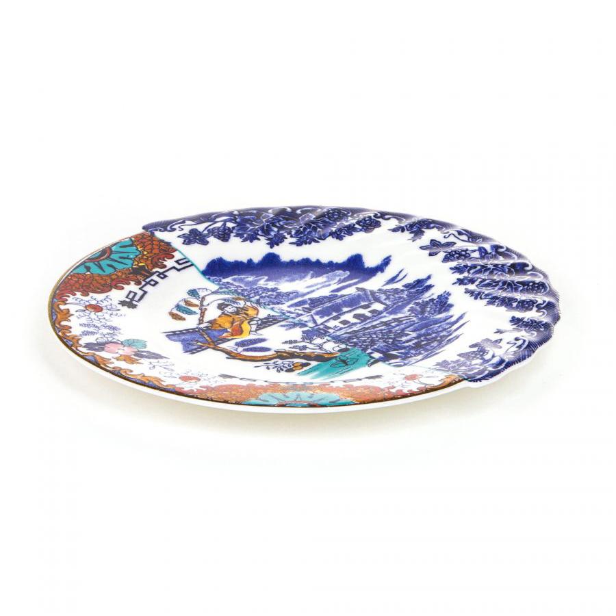 SELETTI set of 6 dessert plates HYBRID VALDRADA