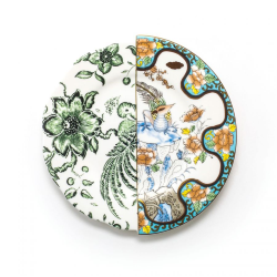 SELETTI set of 6 dessert plates HYBRID ZOE