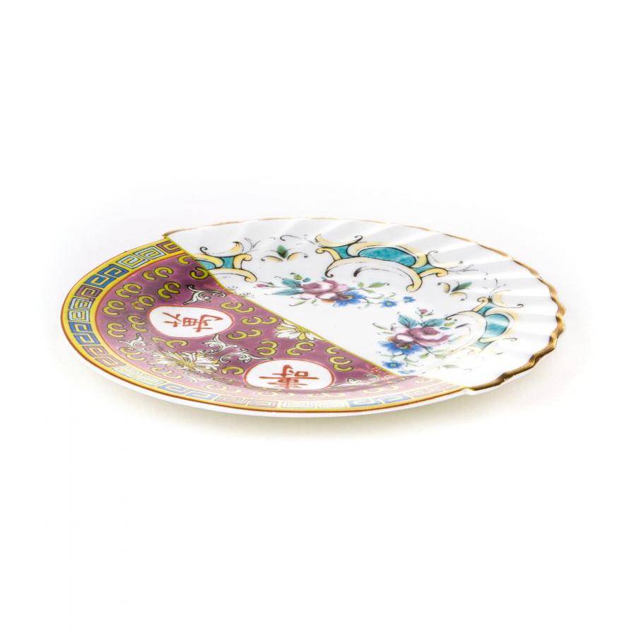 SELETTI set of 6 dessert plates HYBRID EUDOSSIA