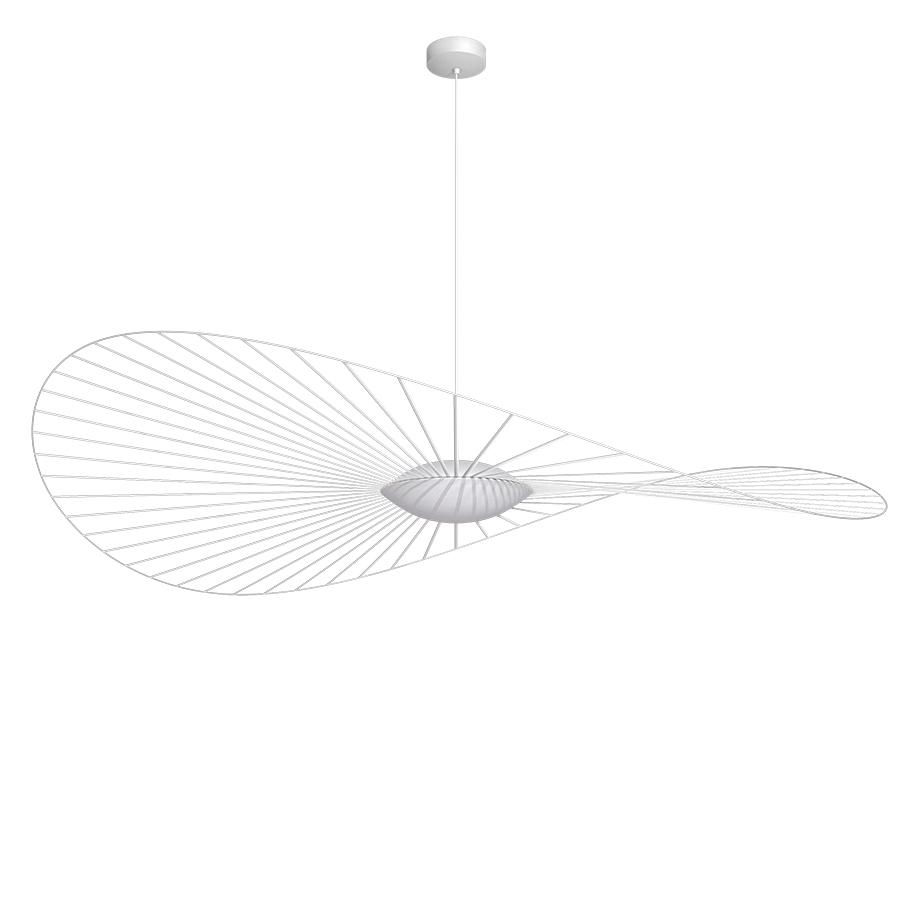 PETITE FRITURE lampe à suspension VERTIGO NOVA (Grand / Blanc - Verre triplex, fibre de verre et pol