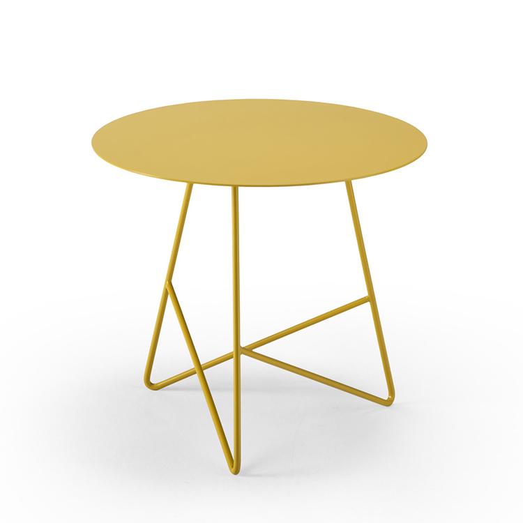 MEME DESIGN table basse ERMIONE Ø 50 cm (Couleurs RAL de votre choix - Métal)