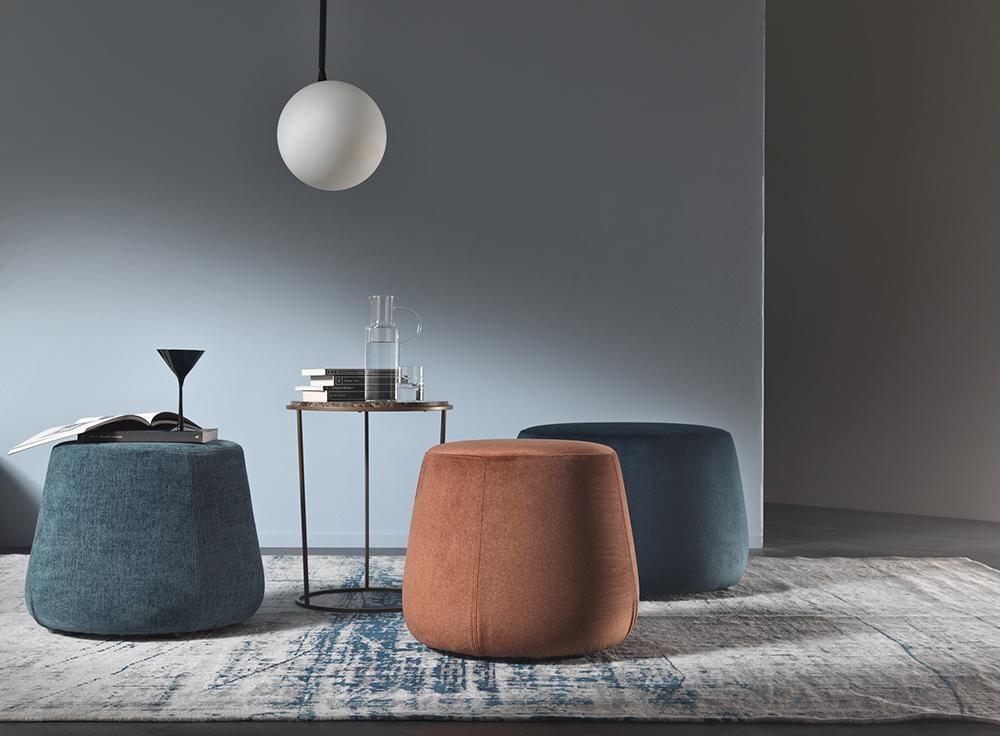 MEME DESIGN pouf EIRENE Ø 70 x H 42 cm