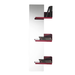 MEME DESIGN miroir murale avec 3 étagères CACTUS