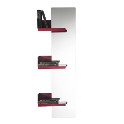 MEME DESIGN miroir murale avec 3 étagères CACTUS