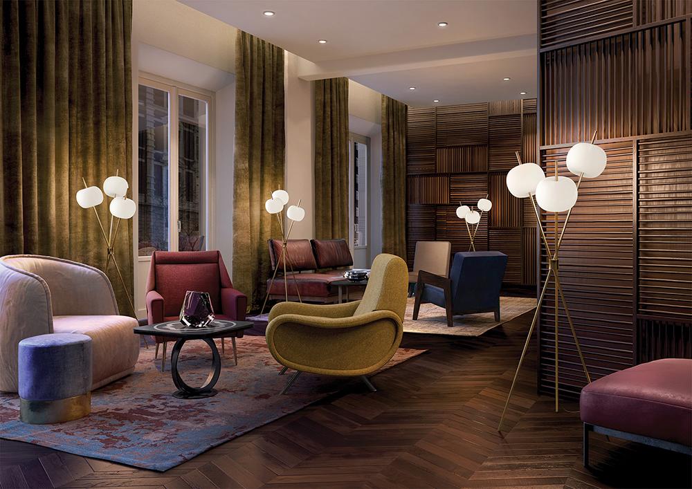 KDLN KUNDALINI floor lamp KUSHI