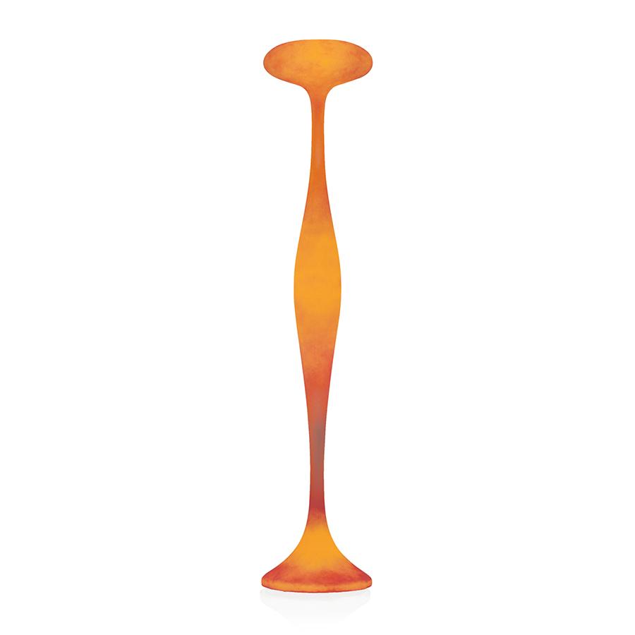 KDLN KUNDALINI lampadaire E.T.A. ETA (Orange - Fibre de verre)