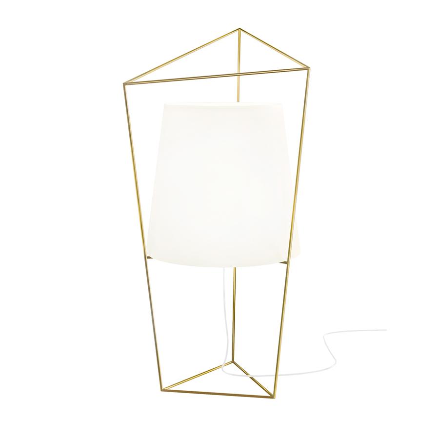 KDLN KUNDALINI lampe de table TATU (Laiton - Verre soufflé et métal)