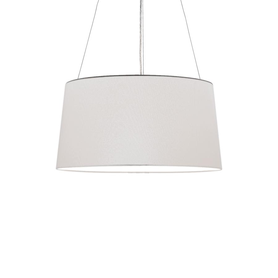 KDLN KUNDALINI lampe à suspension TRIPOD (Blanc - Tissu et aluminium)