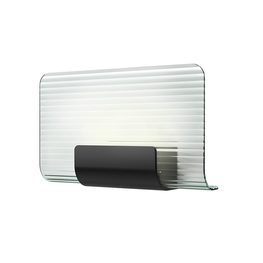 KDLN KUNDALINI lampe murale applique NAMI (Noir - Verre et aluminium)