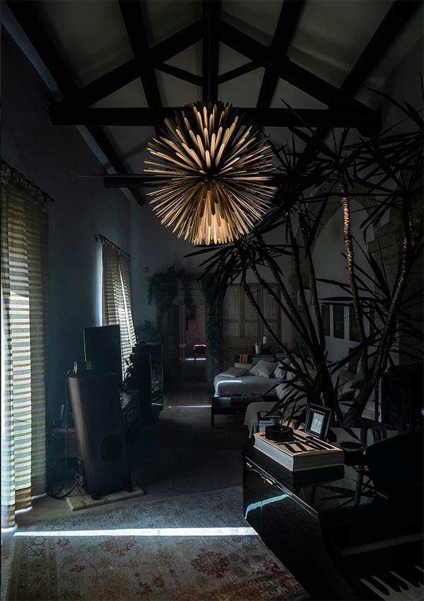 FOSCARINI suspension lamp SUN LIGHT OF LOVE