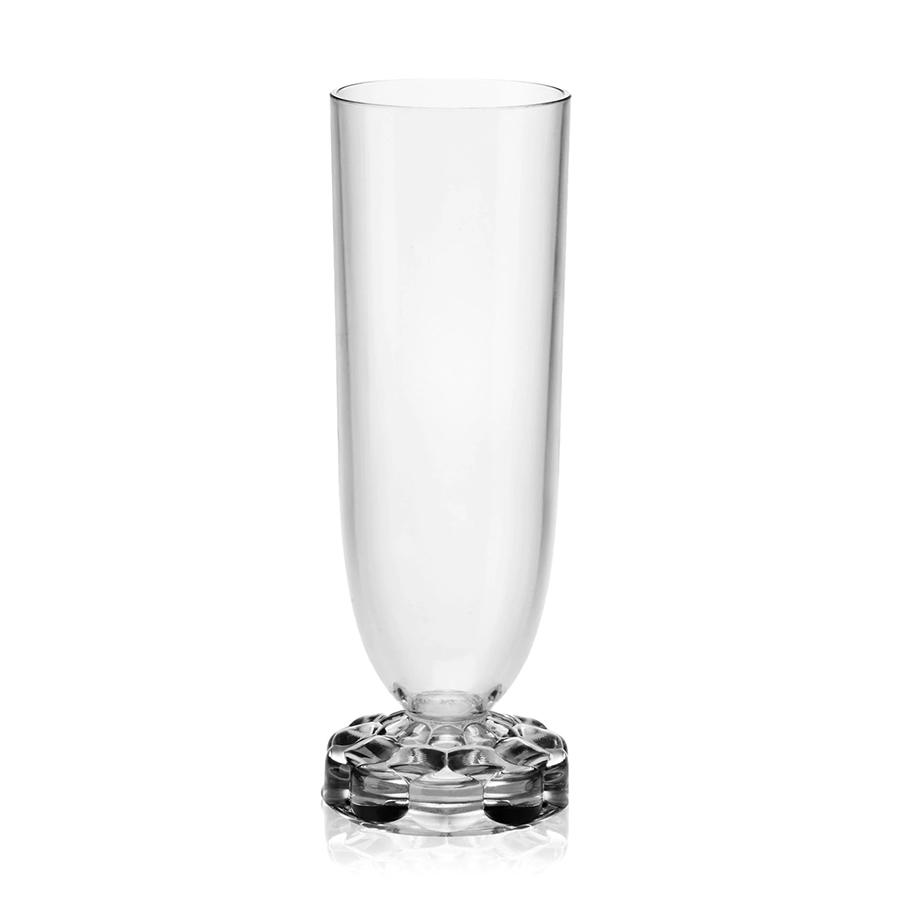 KARTELL set de 4 verres flutes JELLIES (Cristal - Technopolymère thermoplastique transparent)