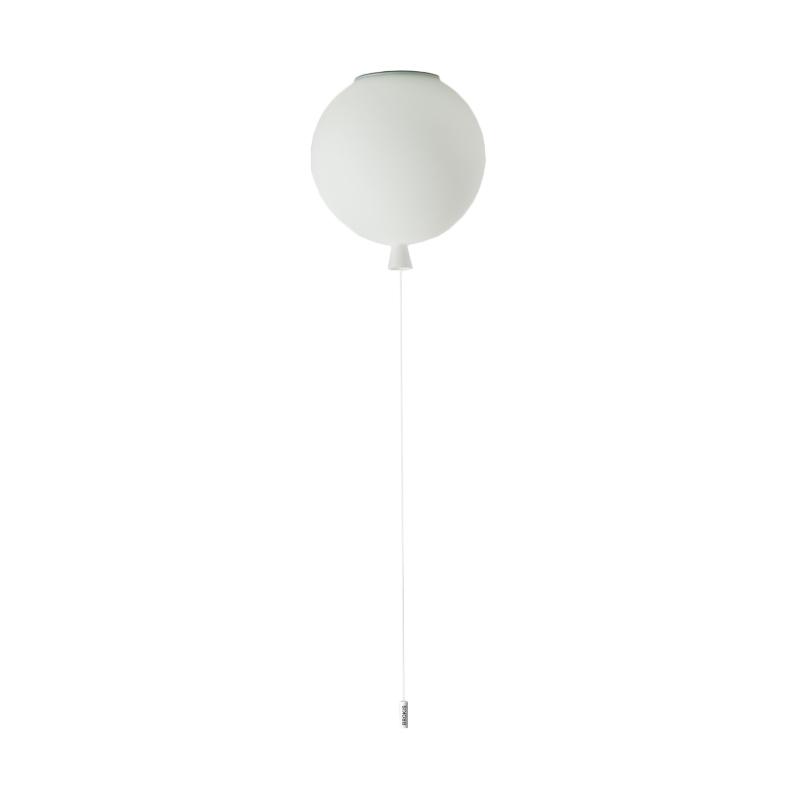 BROKIS lampe au plafond plafonnier MEMORY MEDIUM (Blanc Opaque - Verre)