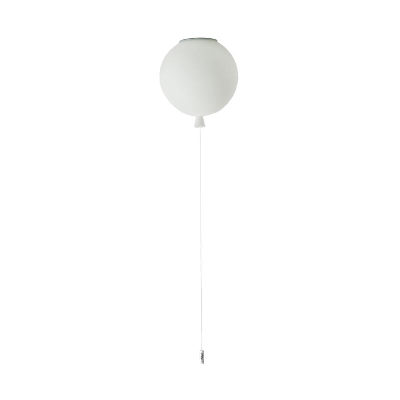 BROKIS lampe au plafond plafonnier MEMORY SMALL (Blanc Opaque - Verre)