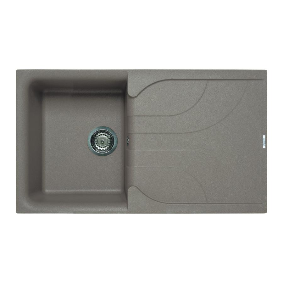 ELLECI évier EGO 400 (Gris tourterelle - Granitek)