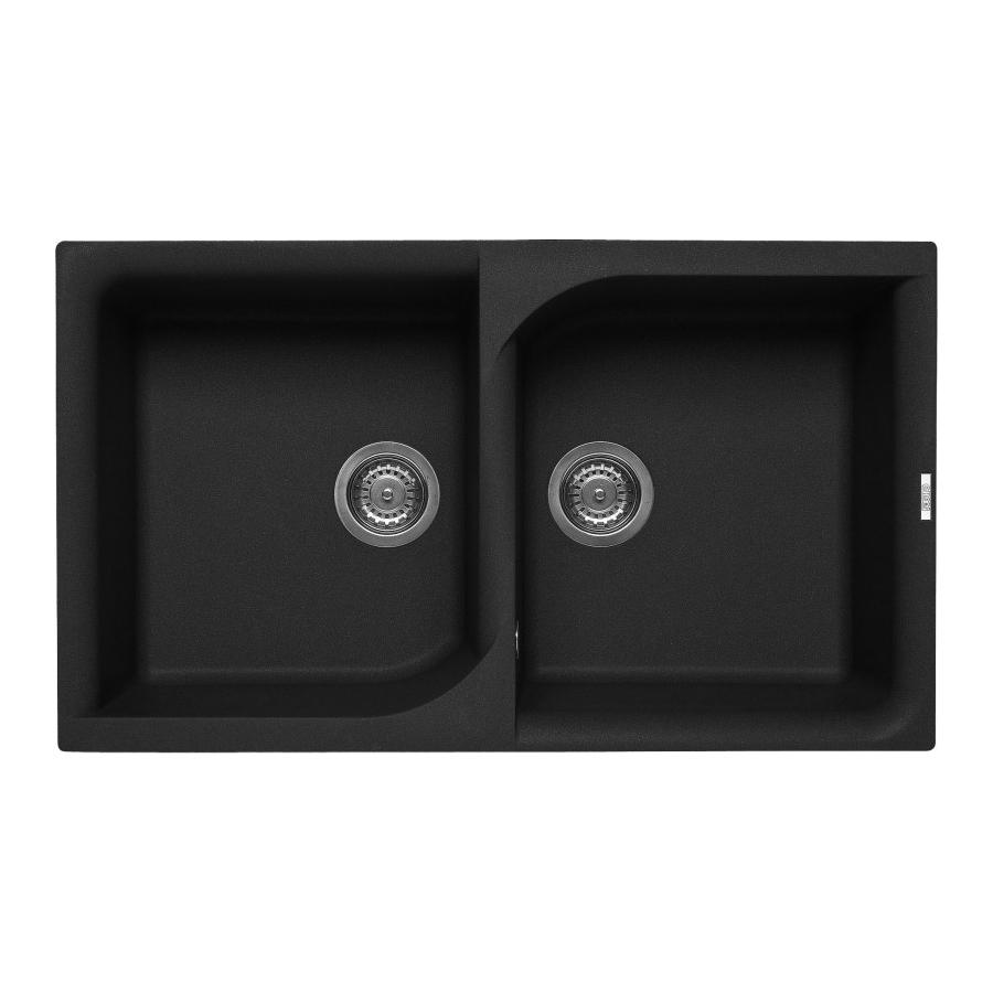 ELLECI évier EGO 450 (Noir - Granitek)