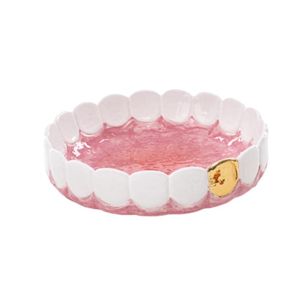 SELETTI cendrier HOLY SMOKES (Ø 20 x H 5,5 cm - Céramique)