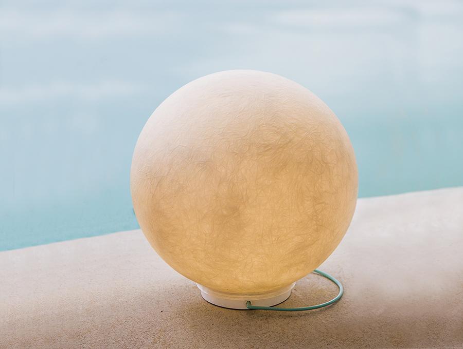 IN-ES.ARTDESIGN portable table lamp LUNA TAKE AWAY