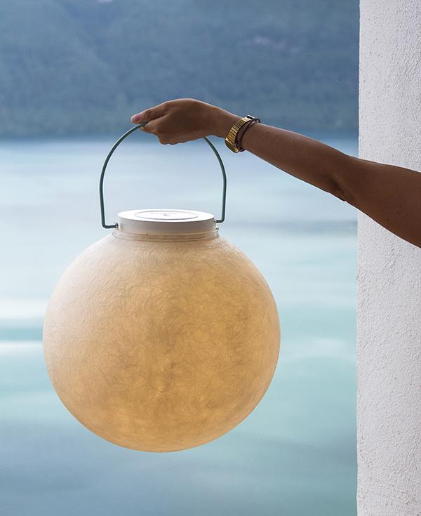 IN-ES.ARTDESIGN portable table lamp LUNA TAKE AWAY