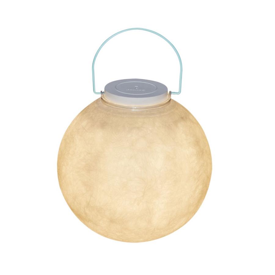 IN-ES.ARTDESIGN lampe de table LUNA TAKE AWAY (Turquoise - Laprene, acier et Nebulite)