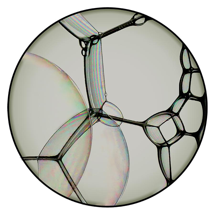 MOOOI CARPETS tapis BUBBLE Signature collection (Ø 350 cm, Natural Zoom - Polyamide à poils bas)