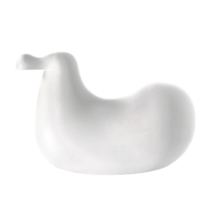 MAGIS chaise à bascule pour enfants DODO (Blanc - Polyéthylène)