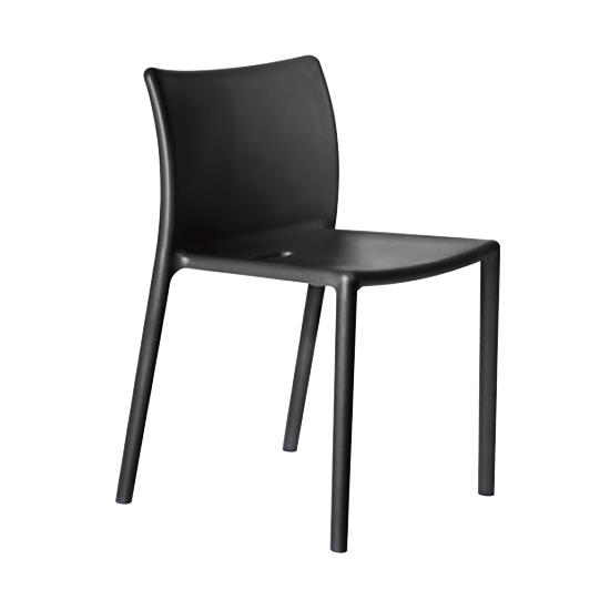 MAGIS set 4 chaises AIR-CHAIR (Noir - Polypropylène)
