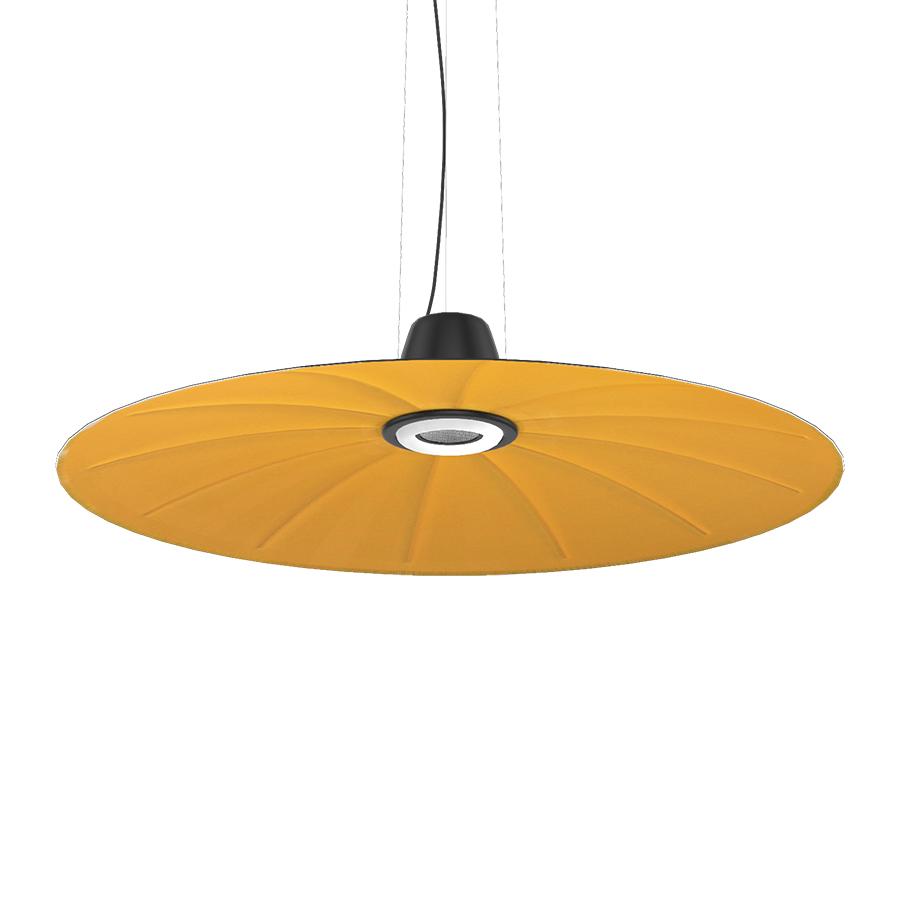 MARTINELLI LUCE lampe à suspension insonorisante LENT (Jaune, Dark Light UGR