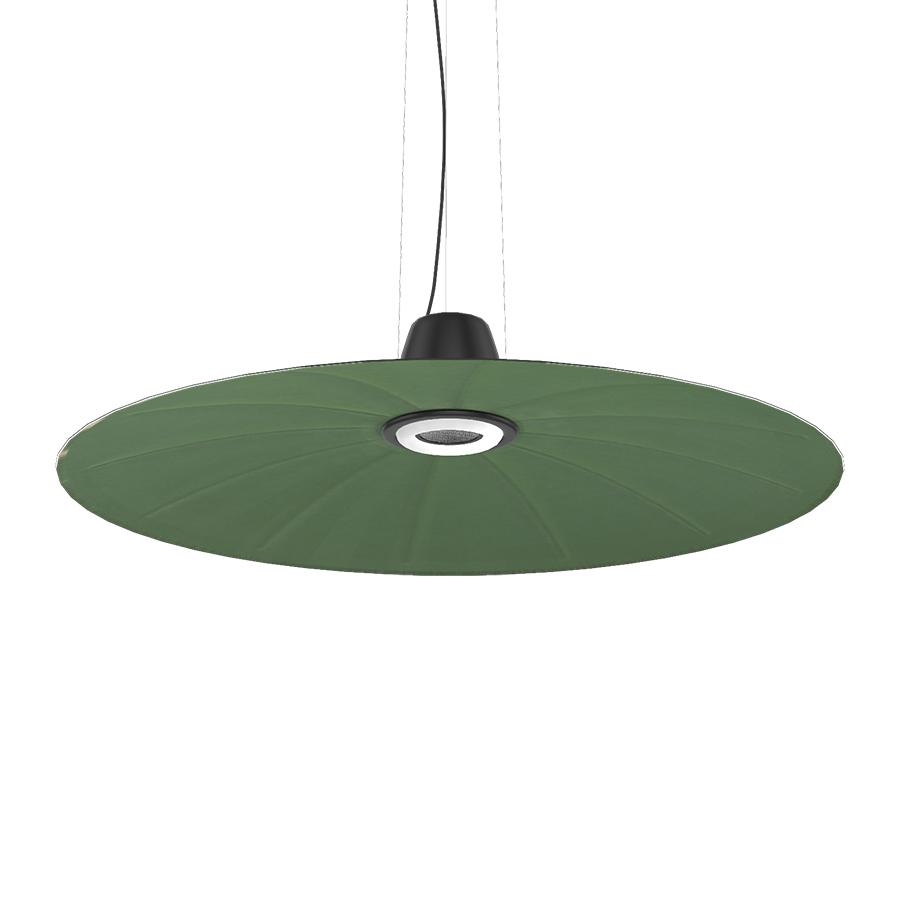 MARTINELLI LUCE lampe à suspension insonorisante LENT (Vert, Dark Light UGR