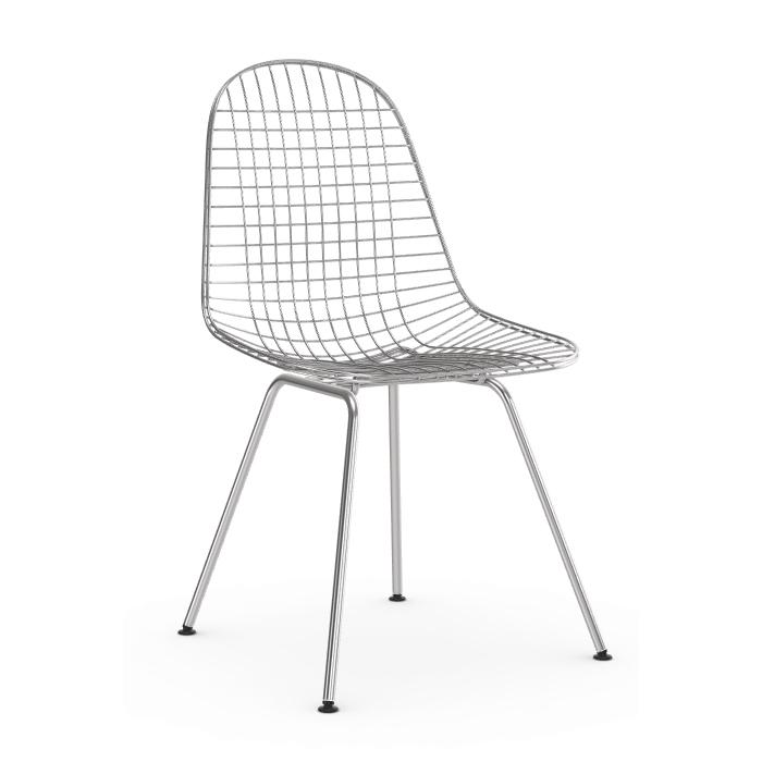 VITRA chaise wire chair DKX (Chrome - Acier)