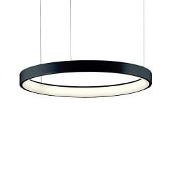 MARTINELLI LUCE suspension lamp LUNAOP Ø 80 cm BLACK 2700K