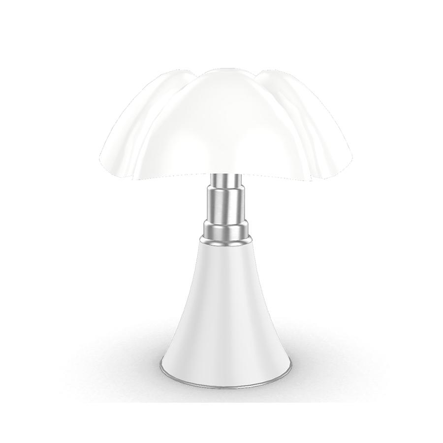 MARTINELLI LUCE lampe de table PIPISTRELLO MED (Blanc - Métal et méthacrylate)