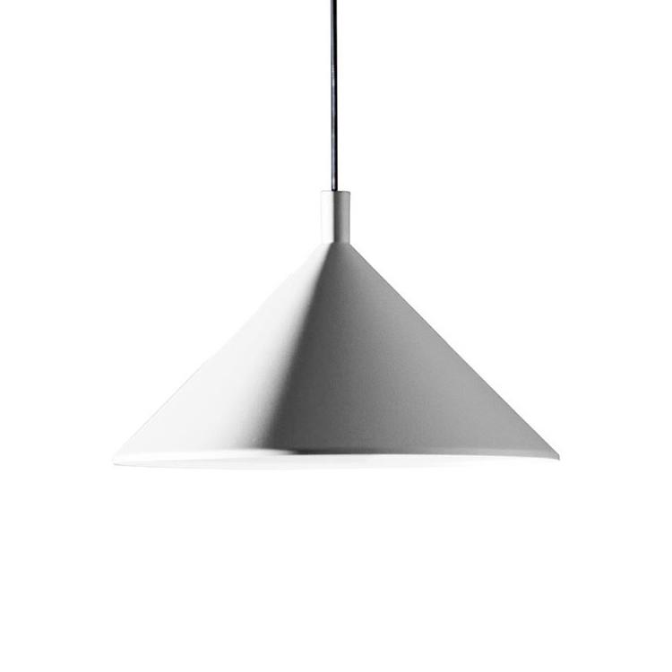 MARTINELLI LUCE lampe à suspension CONO (Blanc - Aluminium verni)