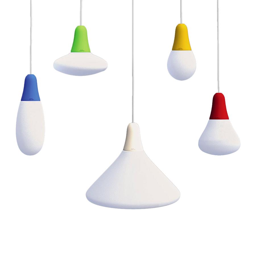 MARTINELLI LUCE set de 5 lampes à suspension CIULIFRULI version à araignée