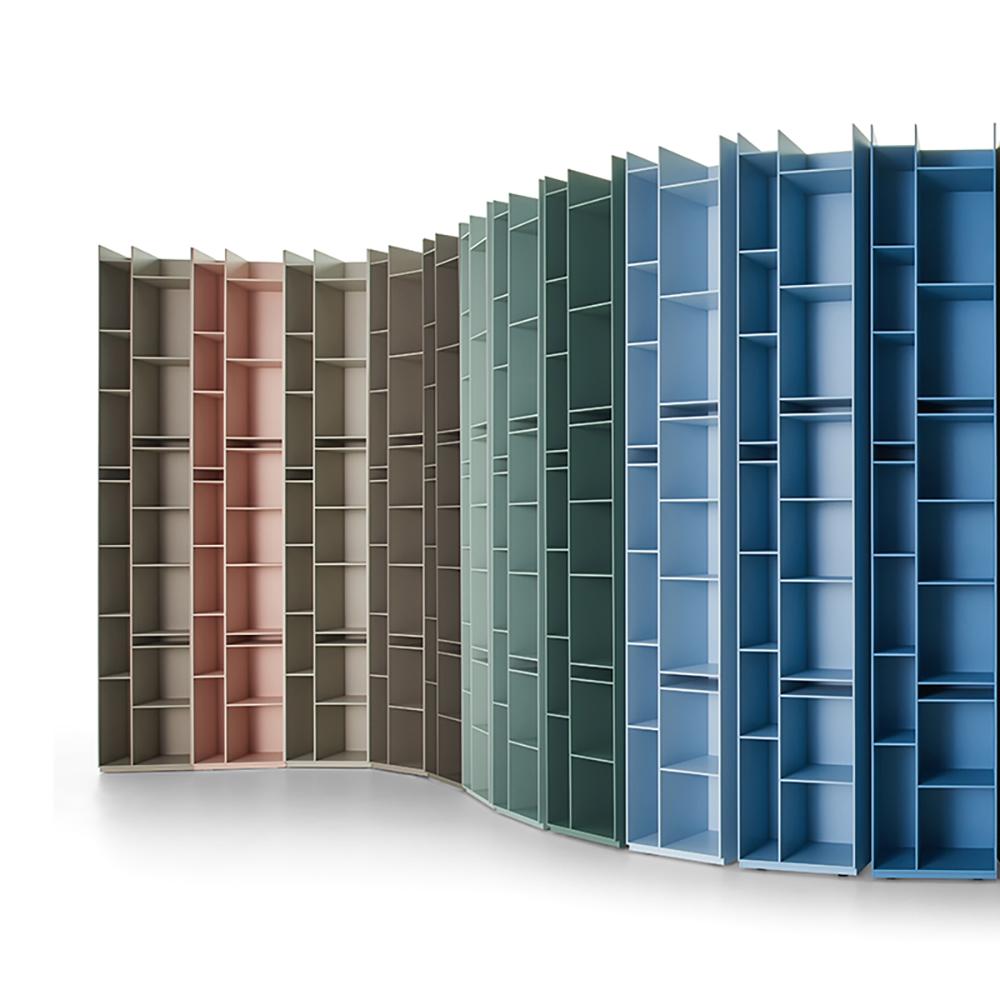 MDF ITALIA wall bookcase RANDOM 2C