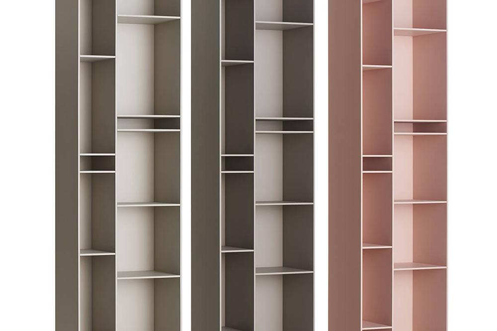 MDF ITALIA wall bookcase RANDOM 2C