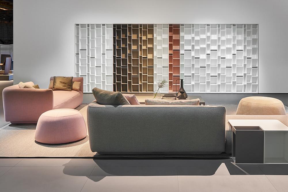 MDF ITALIA wall bookcase RANDOM 2C