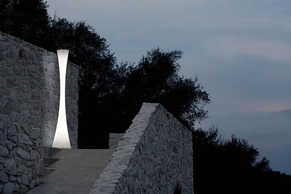 MARTINELLI LUCE outdoor floor lamp BICONICA POL