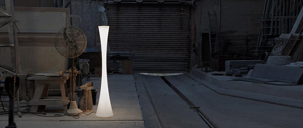 MARTINELLI LUCE outdoor floor lamp BICONICA POL