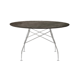 KARTELL round table GLOSSY MARBLE Ø 128 cm