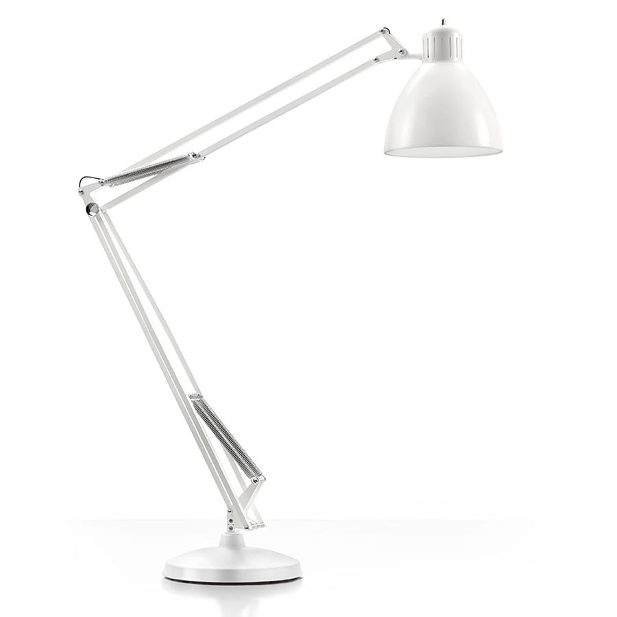 LEUCOS lampadaire THE GREAT JJ (Blanc Opaque - Aluminium)