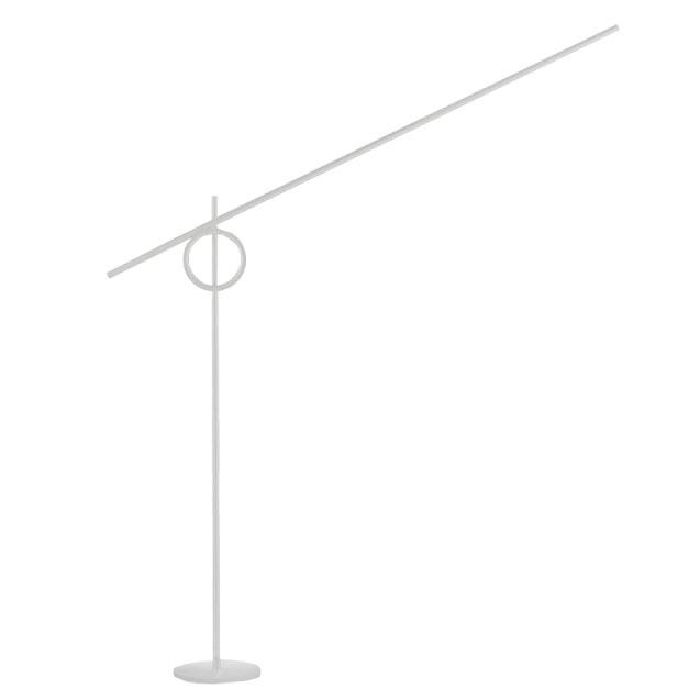 PALLUCCO lampadaire TANGENT XL (Blanc - Aluminium verni)