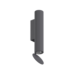 FLOS OUTDOOR lampe murale pour l'extérieur FLAUTA RIGA H 225 mm