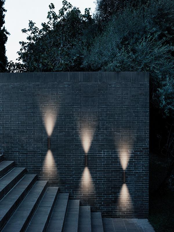 FLOS OUTDOOR wall lamp FLAUTA SPIGA H 500 mm OUTDOOR