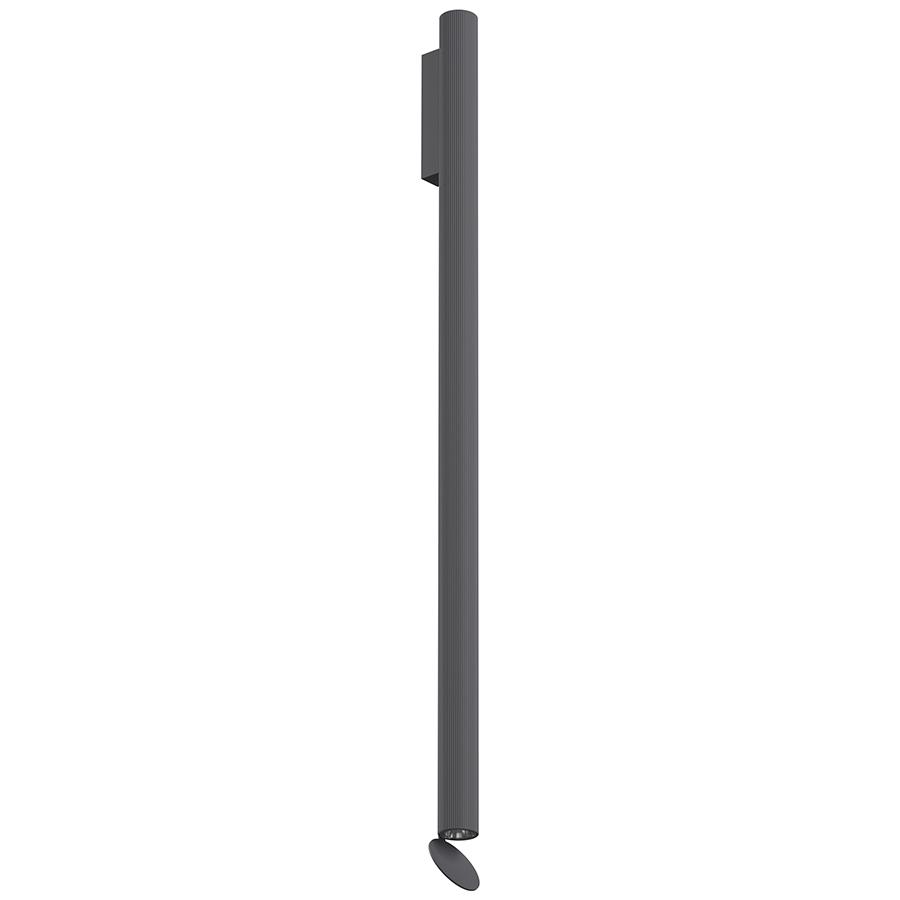 FLOS lampe murale pour l'extérieur FLAUTA RIGA H 1000 mm OUTDOOR (2700K, anthracite - Aluminium)