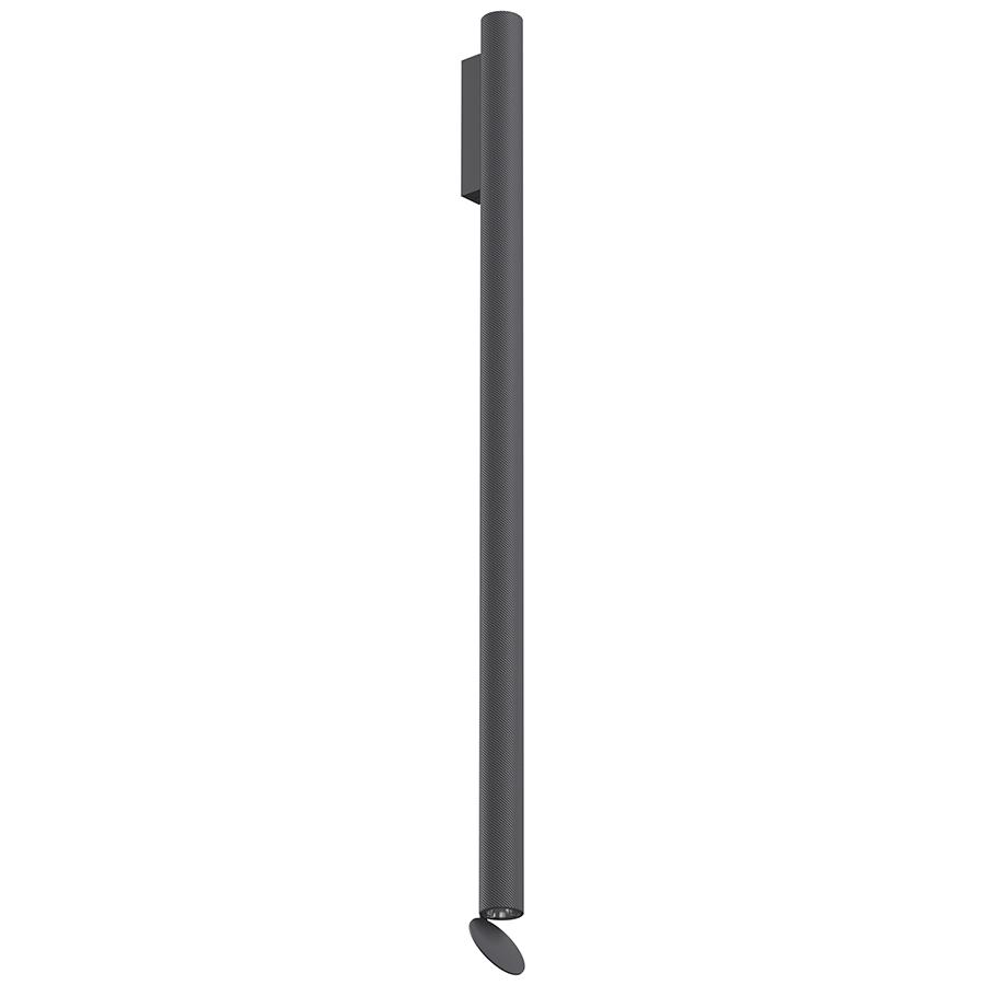 FLOS lampe murale pour l'extérieur FLAUTA SPIGA H 1000 mm OUTDOOR (3000K, anthracite - Aluminium)