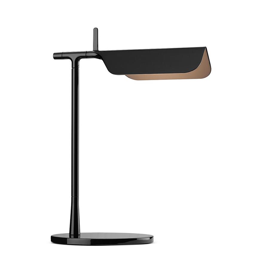 FLOS lampe de table TAB T (Noir - aluminium / PMMA)